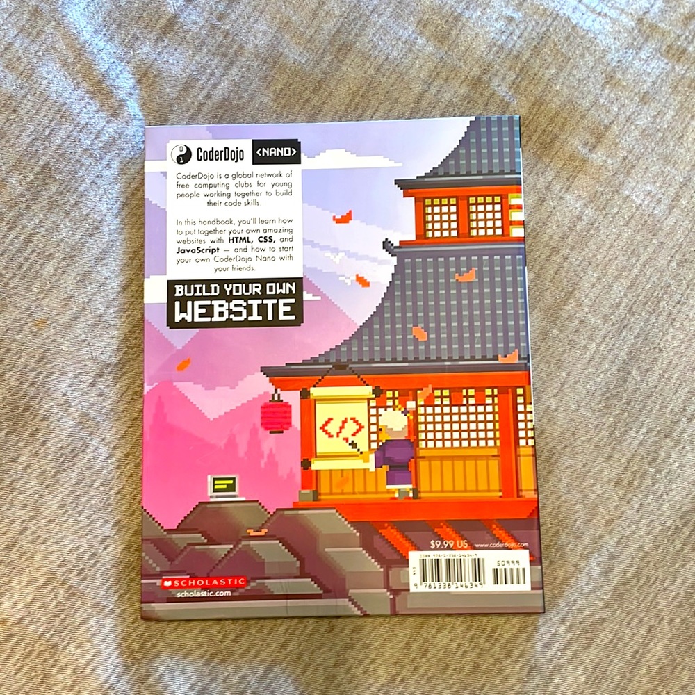 CoderDojo: Create With Code, Build Your Own Website Book by Scholastic - Picture 2 of 2